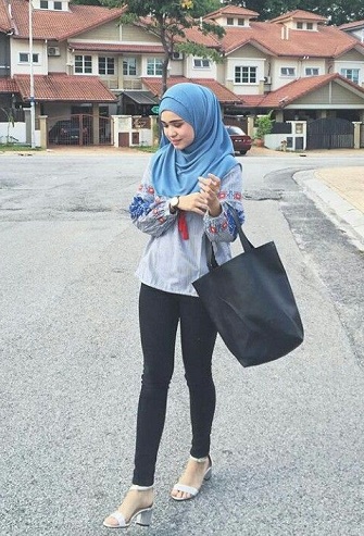 Sommer hijab stil til skole