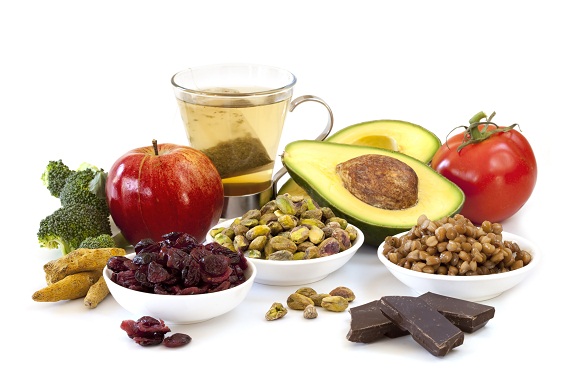 Antioxidánsokban gazdag ételek