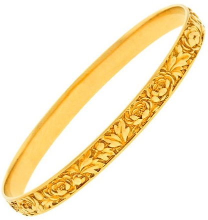 Floral Design almindeligt armbånd