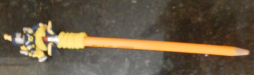 Játékfigura ceruzafedő