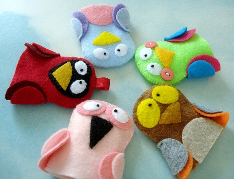 Filt Finger Puppet Crafts