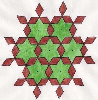 Diamond 15 Dot Rangoli