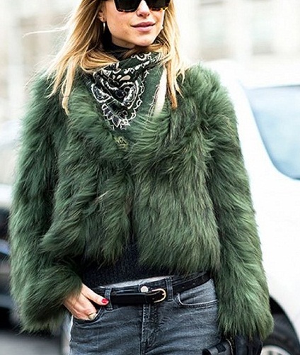 Funky Faux Fur Top-6