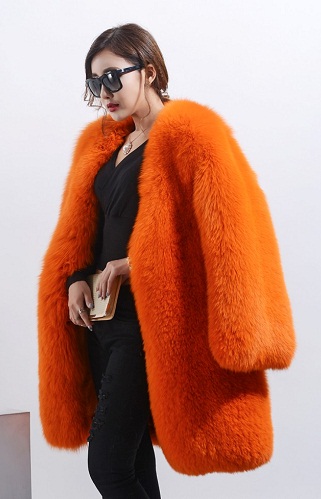 Designer Raccoon Fur Top