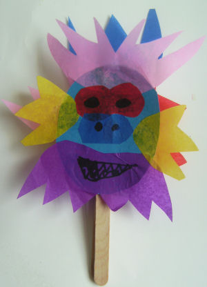 Chinese Lion Puppet Craft