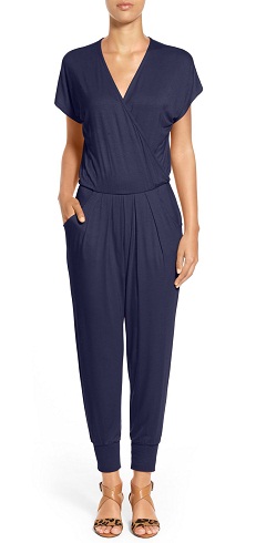 Kortærmet jumpsuit