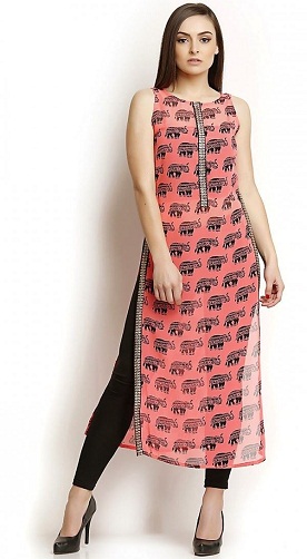 Ankel længde SalwarKameez leggings