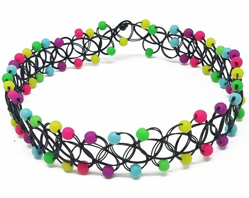 Stretch choker til piger