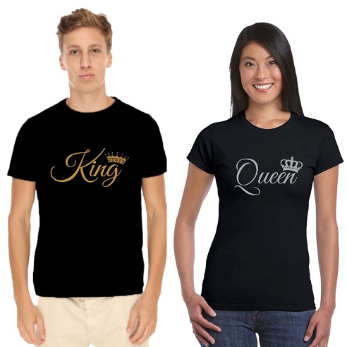 Queen T-shirts til par