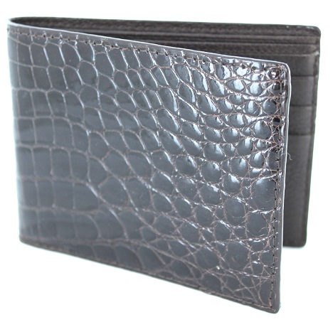 Glanset Alligator tegnebog