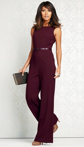 Belt Office Jumpsuit
