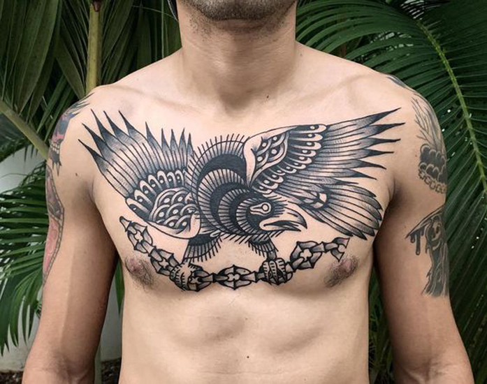 Crow Tattoo Designs til kvinder og mænd 10