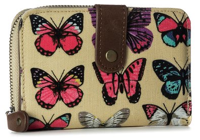 Zip Around Funky Wallet