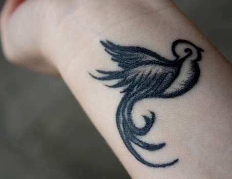 Enkle feminine tatoveringer