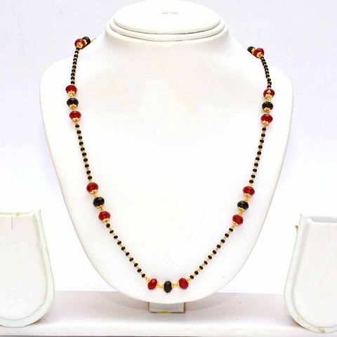 Többszínű Mangalsutra lánc