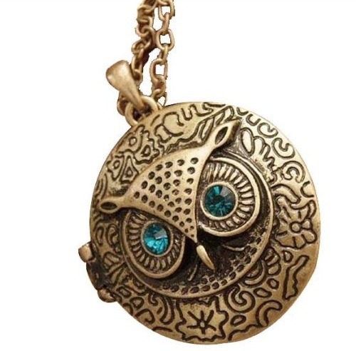 Split Owl Locket