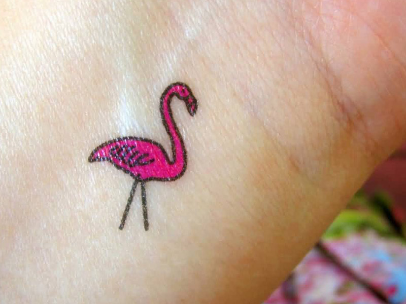 Fantastiske Flamingo -tatoveringsdesigner