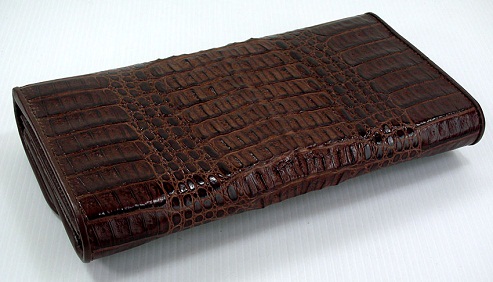 Long River Crocodile Wallet