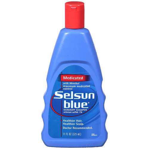 Selsun blue mentolos korpás samponnal gyógyszerezve