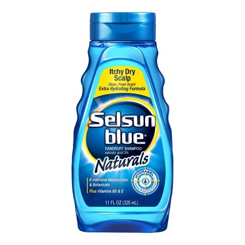 Selsun blue naturals shampoo til tør hovedbund