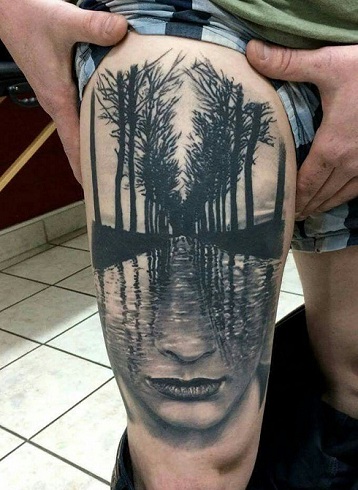 Nature Mix Szürrealizmus Tetoválás