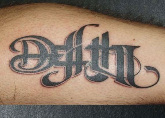 Death life tatovering