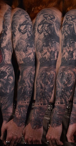 Death Tattoo Sleeve