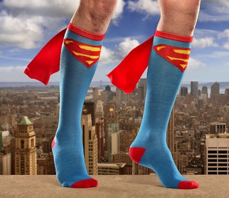 Divatos Superman zokni