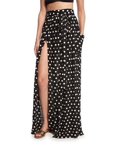 Maxi design Polka Dot nederdel