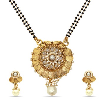 Besat forgyldt Mangalsutra