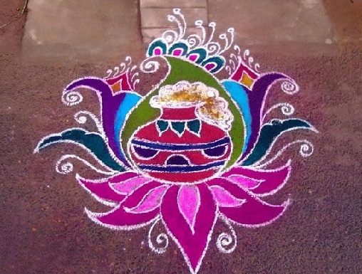 Unikke Rangoli -designs