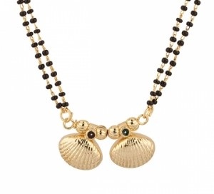 Emalje-Shell Design Mangalsutra