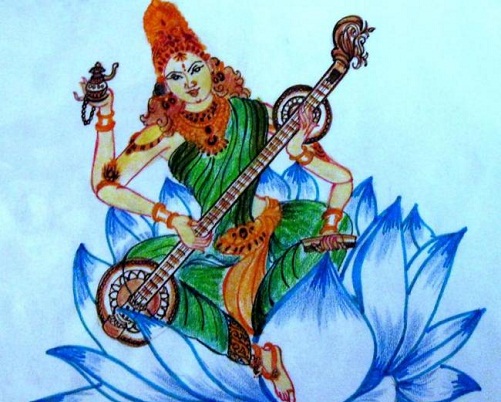 Vasant Panchami Rangoli - Festival Rangoli Designs
