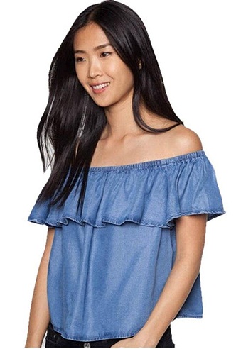 Off Shoulder Bluse