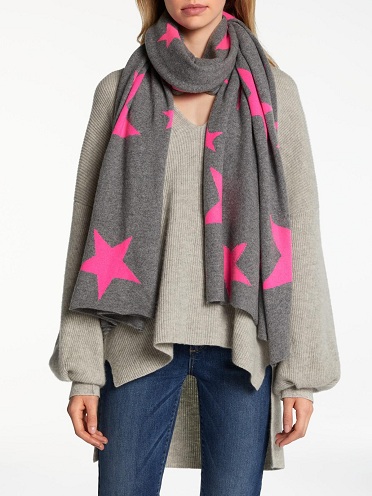 Neon Star Cashmere tørklæde til damer