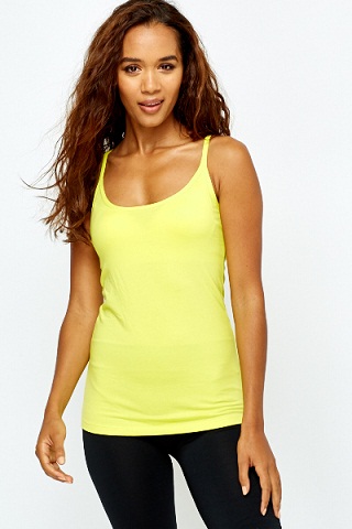 Párnázott Sport Cami Top