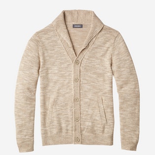 Shawl krave trøje