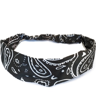 Paisley Cotton Bandana fejpánt