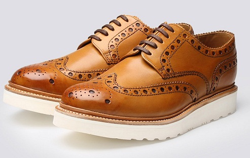 Kamasz Tan Brogues