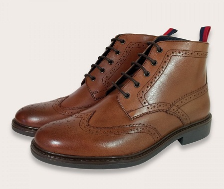 Komfortabel Tan Brogue