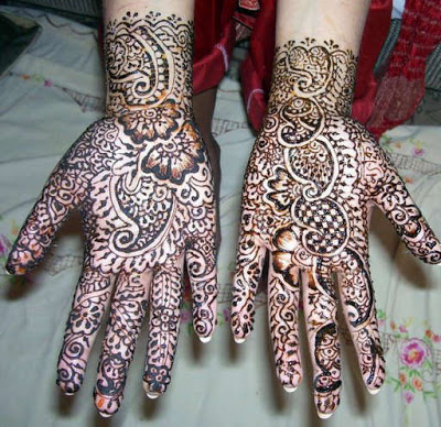 Bollywood Mehndi -designs til hænder