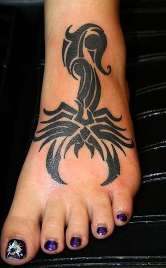 Skorpió törzsi tetoválásminták 4