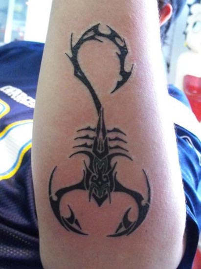 Scorpion Tribal Tattoo Designs 5