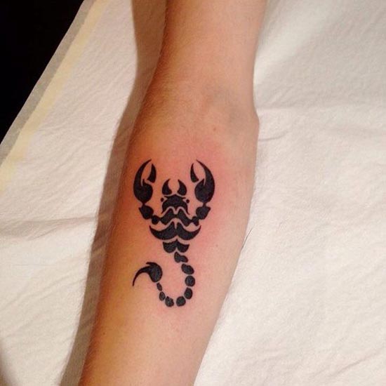 Scorpion Tribal Tattoo Designs 6