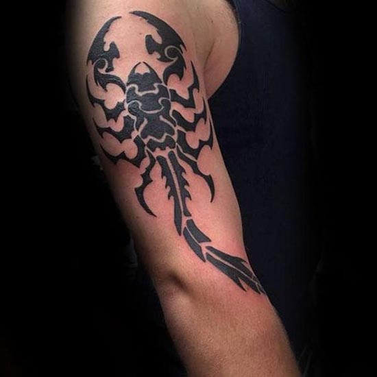 Skorpió törzsi tetoválásminták 7