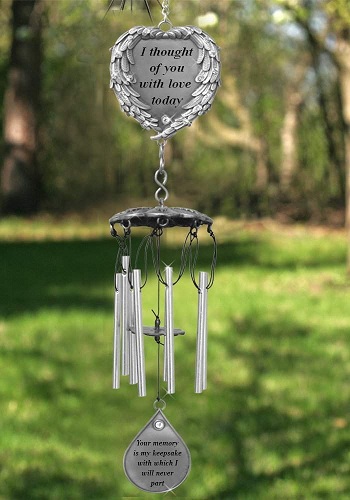 Memorial Wind Chimes Sympathy Gaver