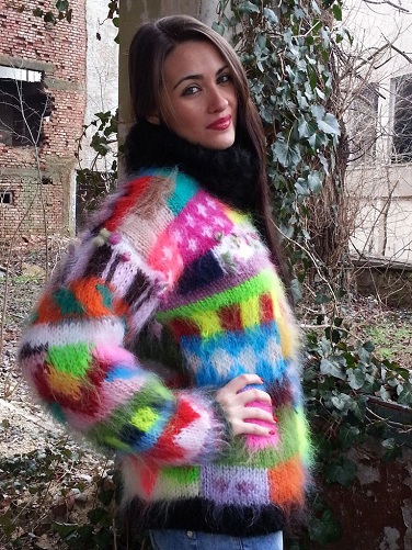 Fuzzy Angora Sweater