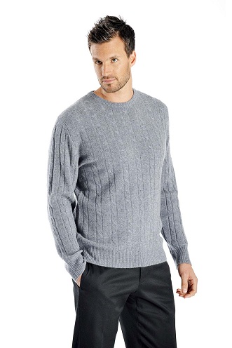 Cable Cashmere Sweater