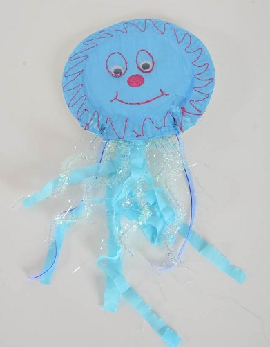 Autentisk slags Jelly Fish Crafts