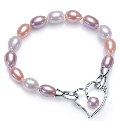 Multi-Color Pearl armbånd til kvinder